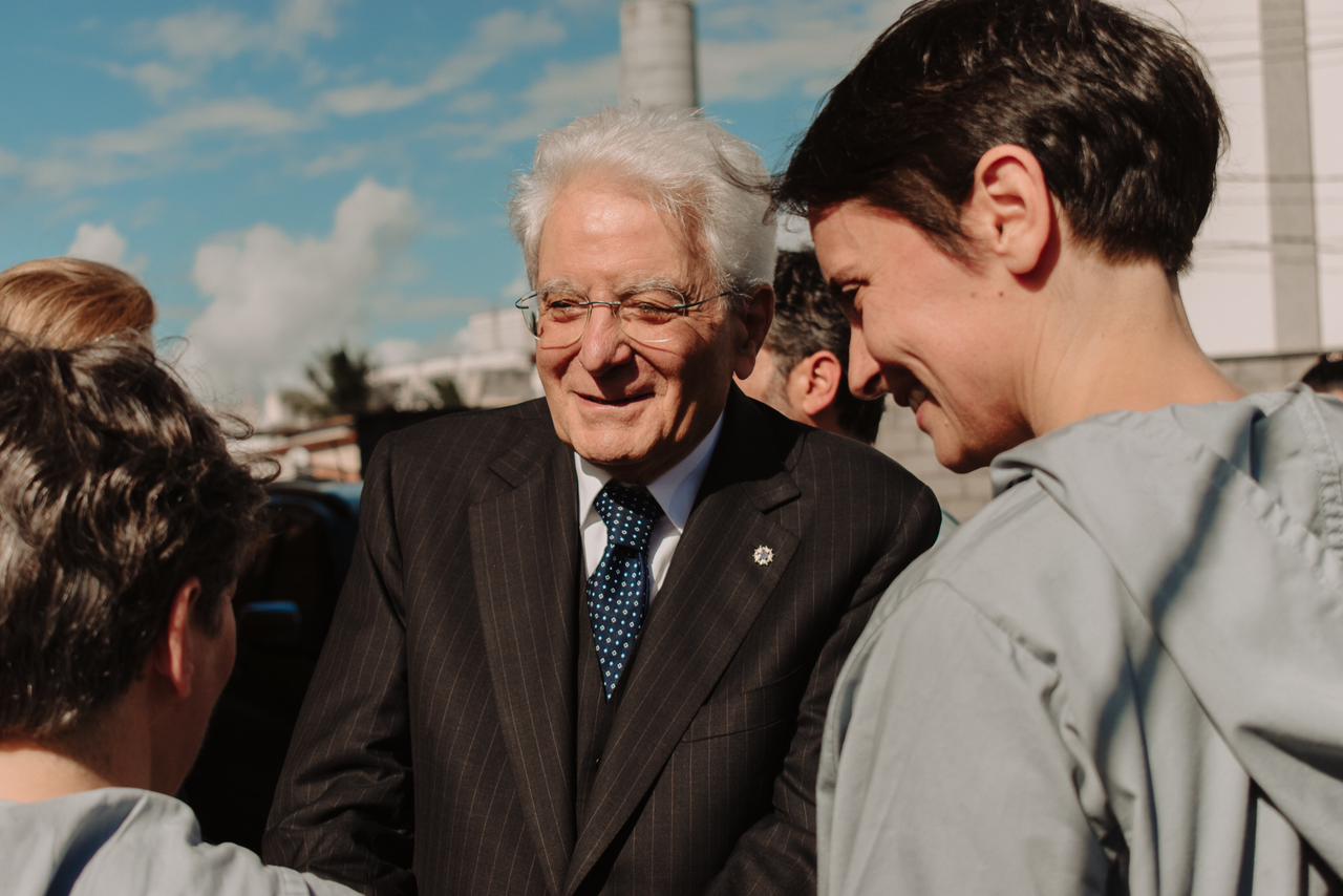 Visita do Presidente da República Italiana