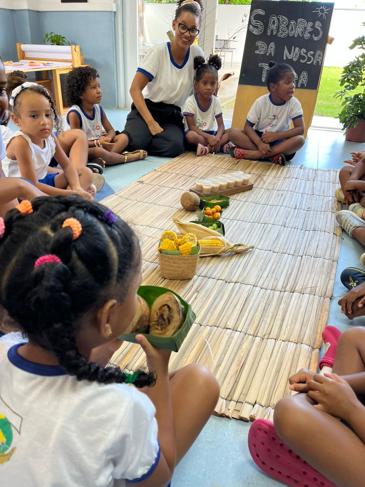 Roda “Sabores da nossa terra” com alimentos da tradição local